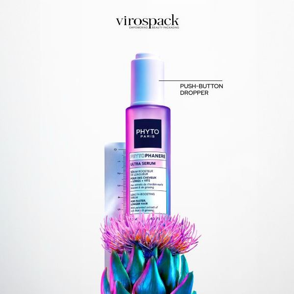 Supporting Targeted Scalp Care with Virospack's Push-Button Dropper